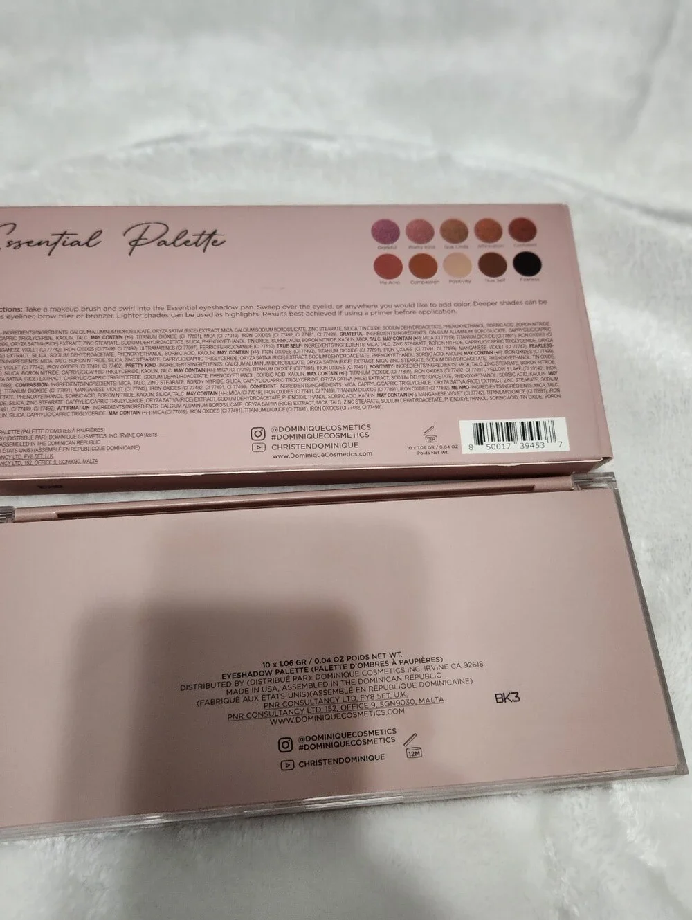 Dominique Cosmetics she has